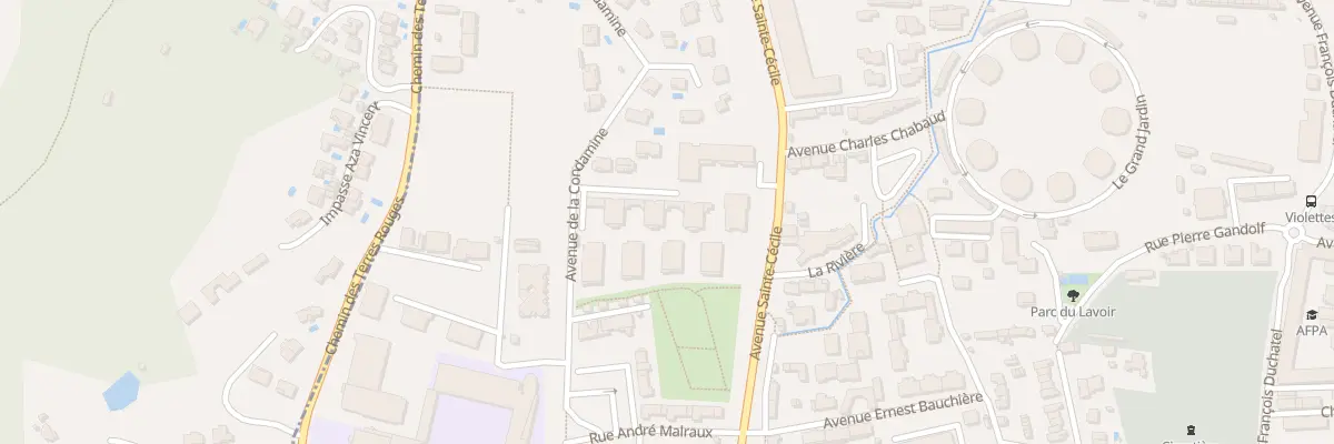Plan du 185 Av de Sainte-cécile à La Valette-du-Var