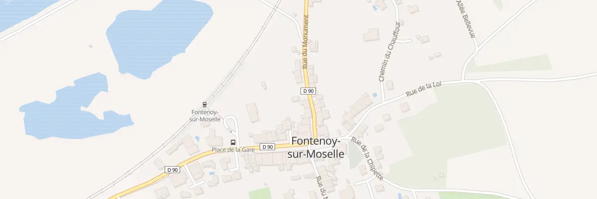 Plan du 9 Rue du Monument à Fontenoy-sur-Moselle