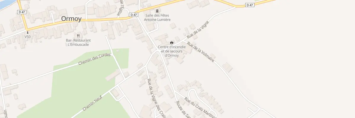 Plan du 4 Rue de la Vigne à Ormoy