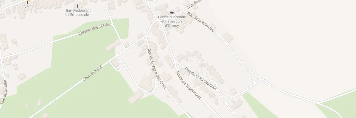 Plan du 1 Rue du Crais Martinot à Ormoy
