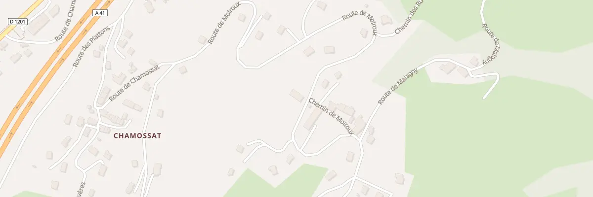 Plan du 750 Rte de Moiroux à Saint-Félix
