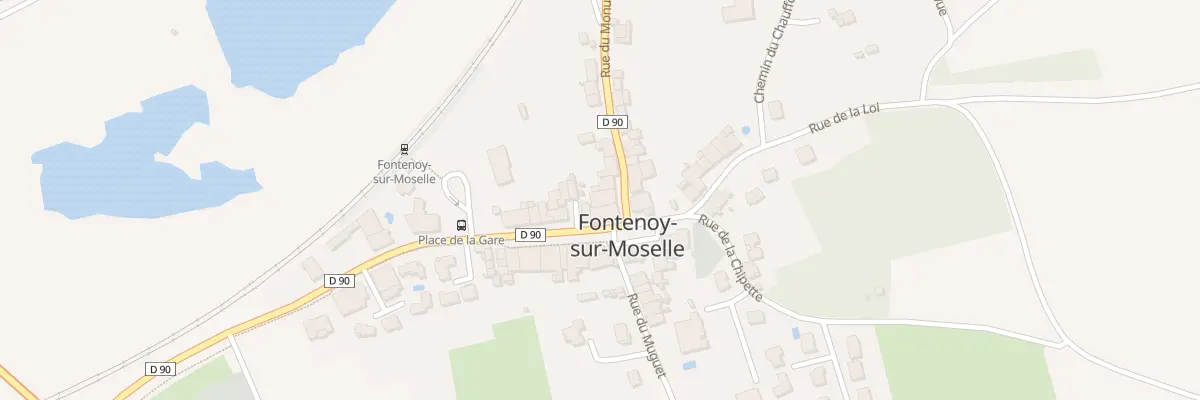 Plan du 1 Rue du Monument à Fontenoy-sur-Moselle
