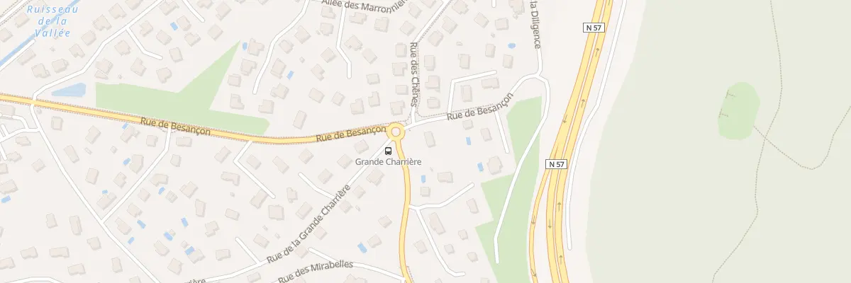 Plan du 28 Rue de Besançon à Miserey-Salines