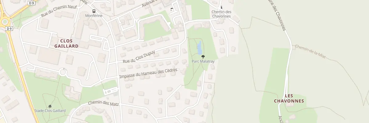 Plan du 221 Rue du Clos Dupuy à Barby
