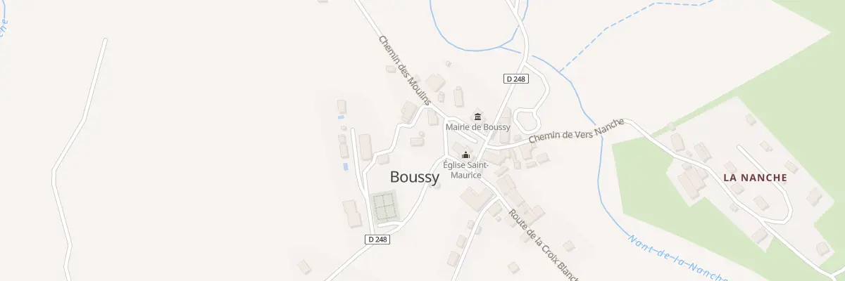 Plan du 94 Pl de l’Eglise à Boussy