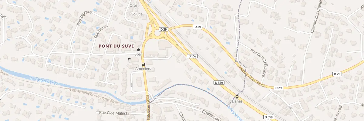 Plan du 78 Av Jules Charleux Rn 559 à Toulon