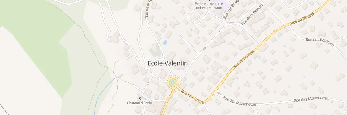 Plan du 2 Rue de la Tuilerie à École-Valentin