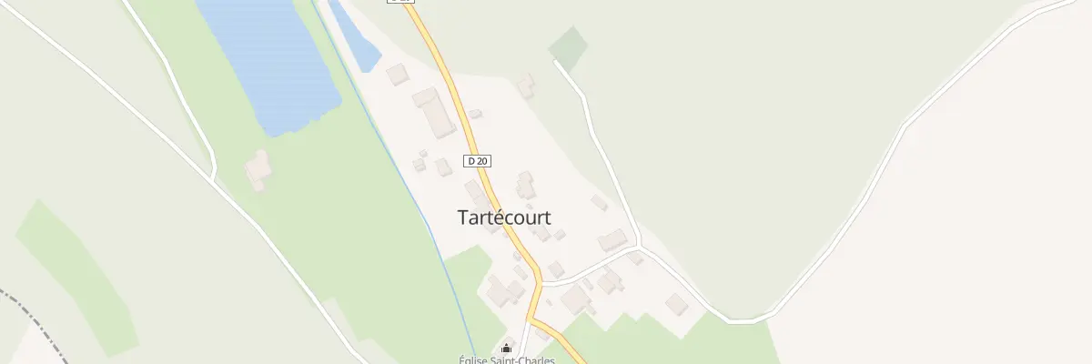 Plan du 3 Rue des Carrieres à Tartécourt