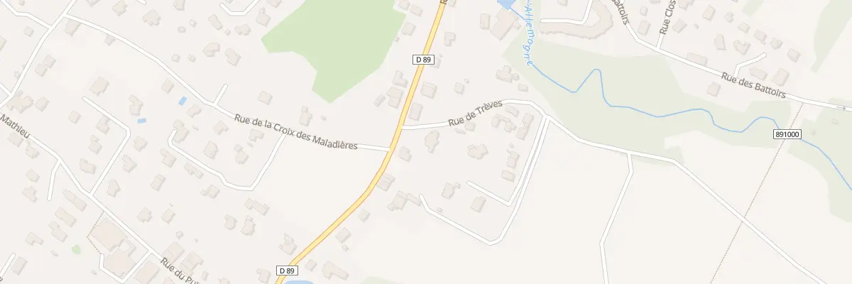 Plan du 6 Rue de Trèves à Thoiry