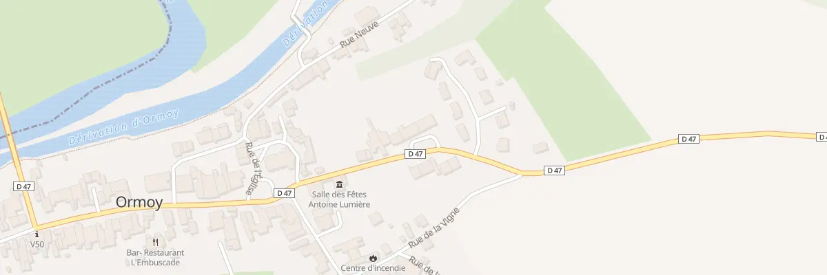 Plan du 7 Rue du Champ le Saint à Ormoy