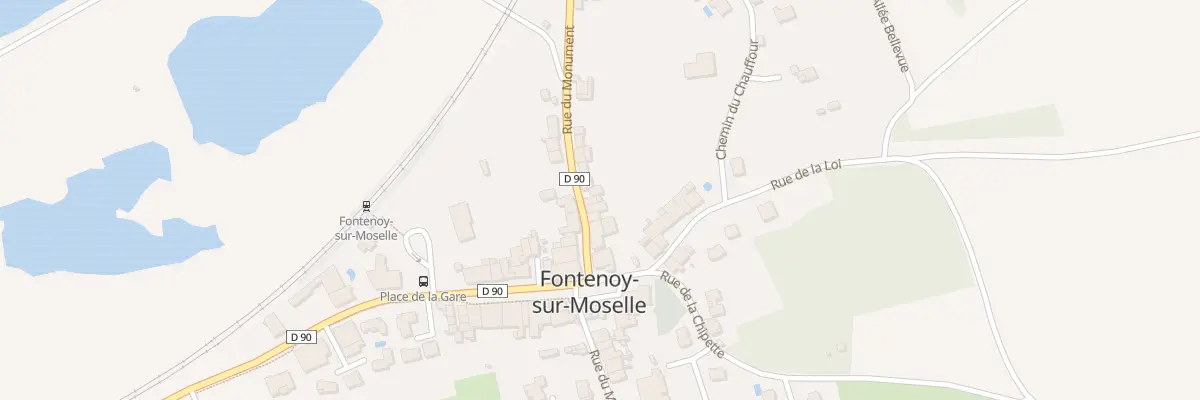 Plan du 8 Rue du Monument à Fontenoy-sur-Moselle