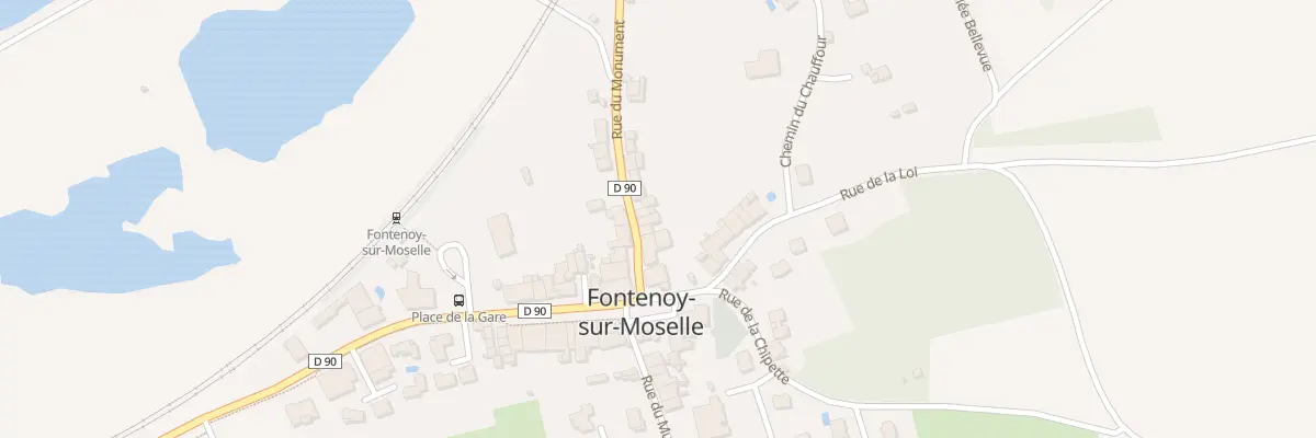 Plan du 6 Rue du Monument à Fontenoy-sur-Moselle