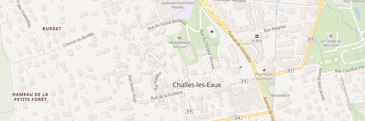 Plan du 48 Rue de l’Ancienne Mairie à Challes-les-Eaux