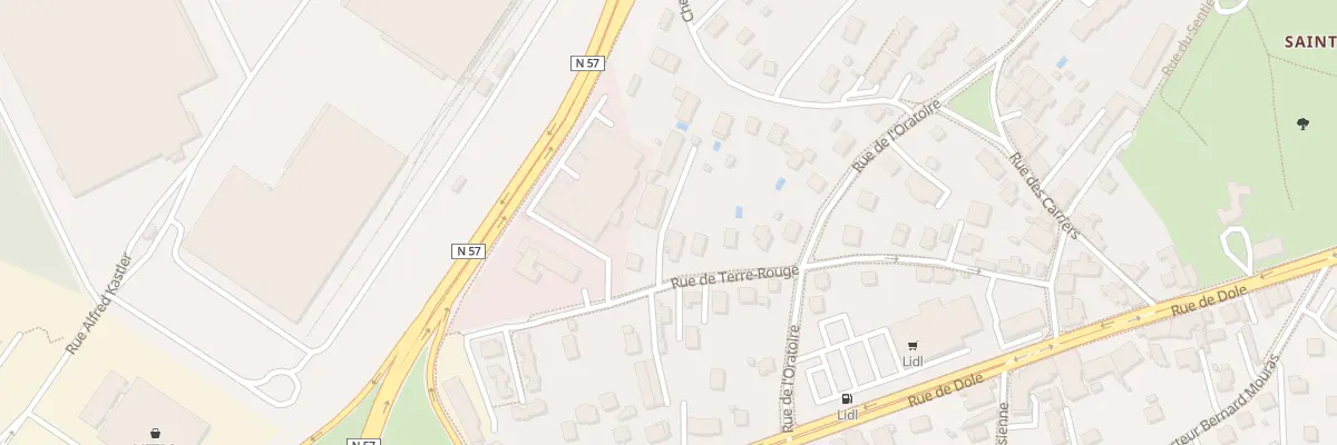 Plan du 28 Rue de Terre-Rouge à Besançon