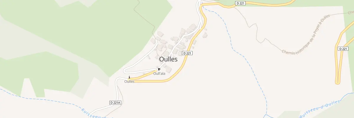 Plan du 146 Rte du Belvedere à Oulles
