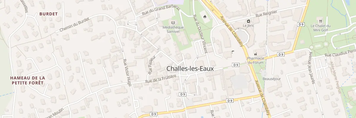 Plan du 46 Rue de l’Ancienne Mairie à Challes-les-Eaux