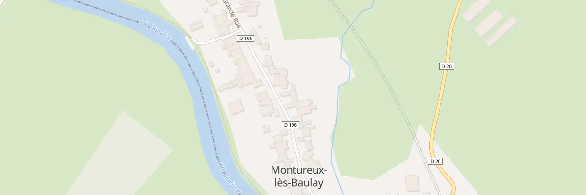 Plan du 18 Gr Grande Rue à Montureux-lès-Baulay