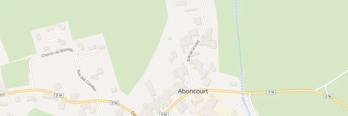 Plan du 5 Rue de la Leu à Aboncourt-Gesincourt