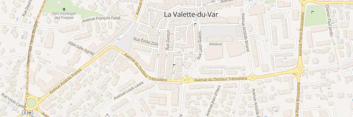 Plan du 5 Rue Angelini à La Valette-du-Var