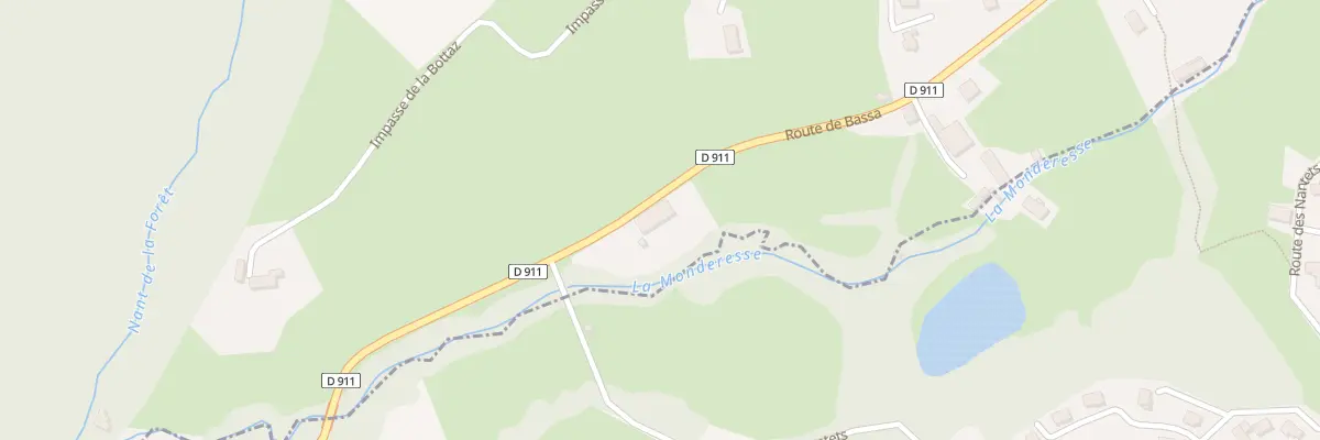 Plan du 887 Rte de Bassa à Saint-Ours