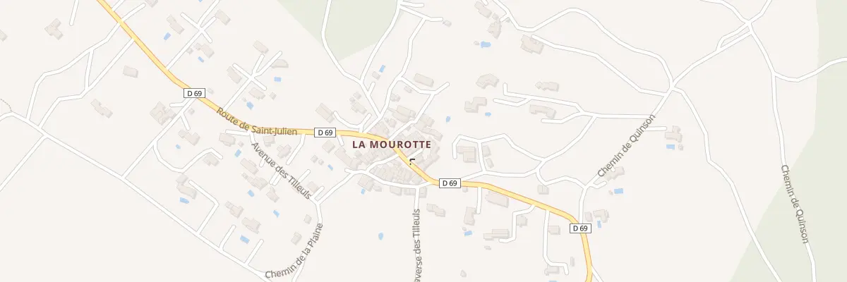 Plan du 5515 La Mourotte à La Verdière