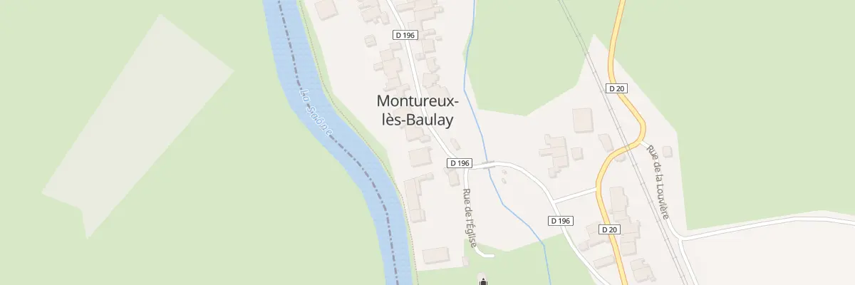 Plan du 3 Gr Grande Rue à Montureux-lès-Baulay