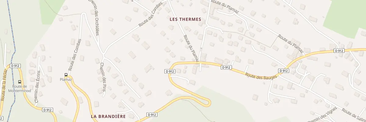 Plan du 708 Rte du Plamaz à Saint-Jean-d’Arvey