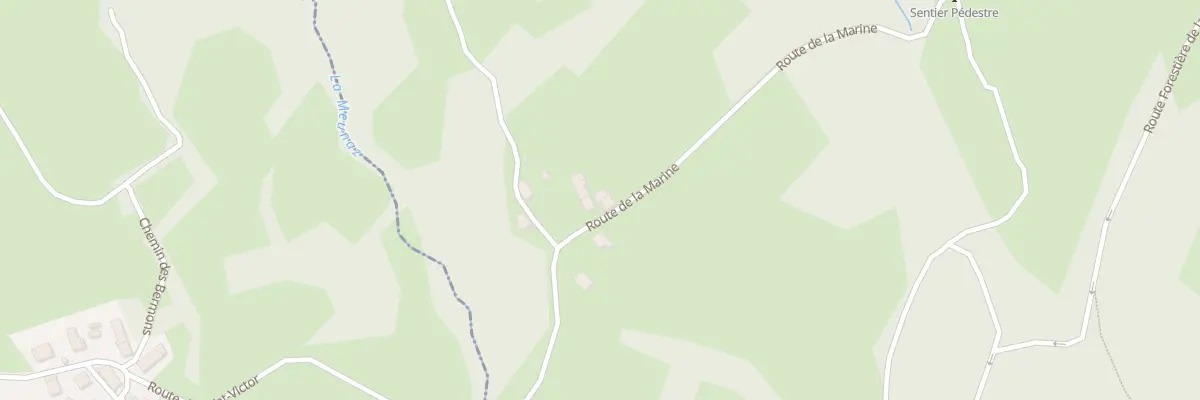 Plan du 918 Rte de la Marine à Montcel