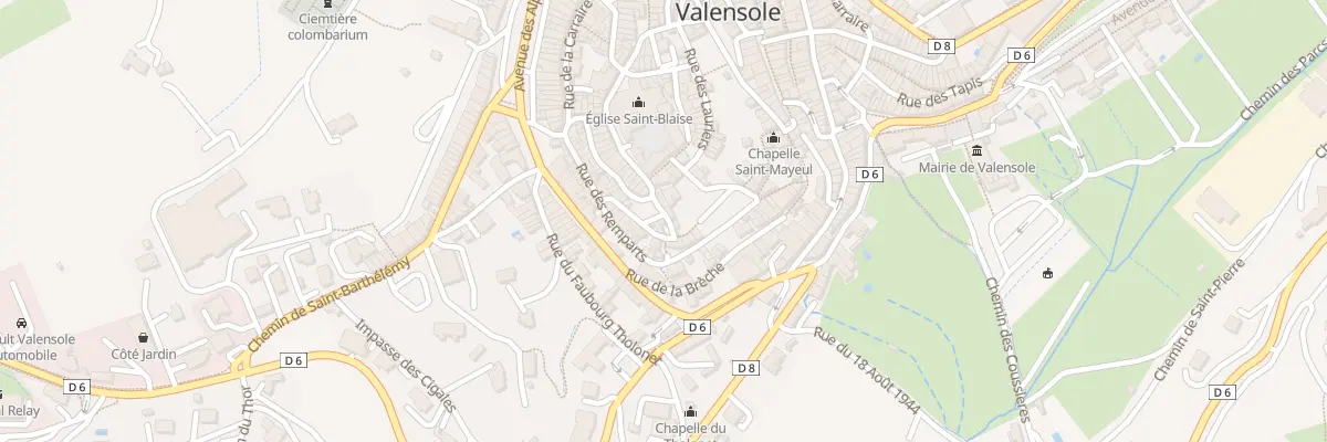Plan du 5604 Rue Juiverie à Valensole