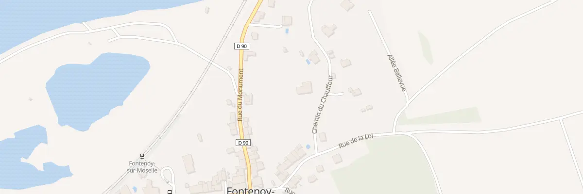 Plan du 3 Che du Chauffour à Fontenoy-sur-Moselle