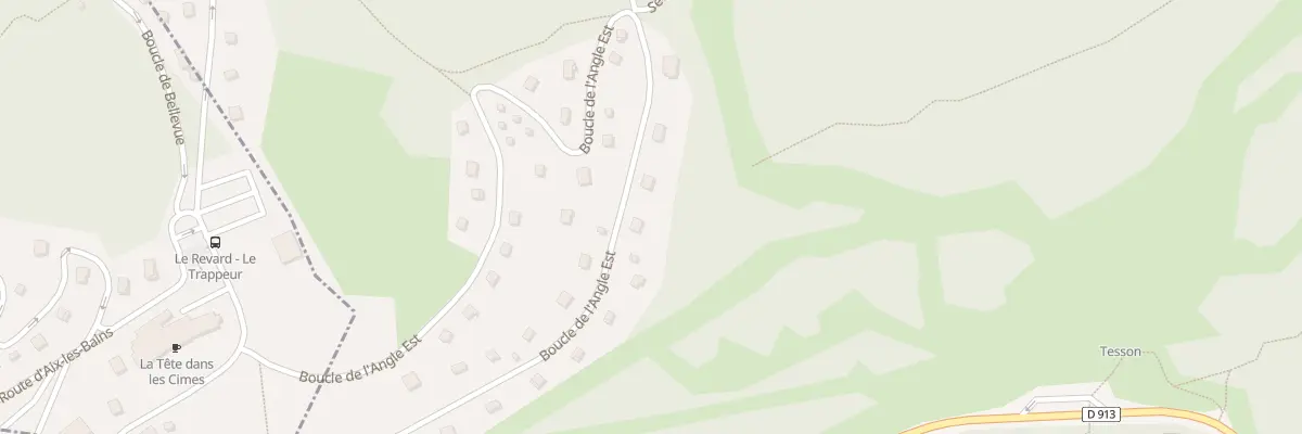 Plan du 5233 La Clusaz à Montcel