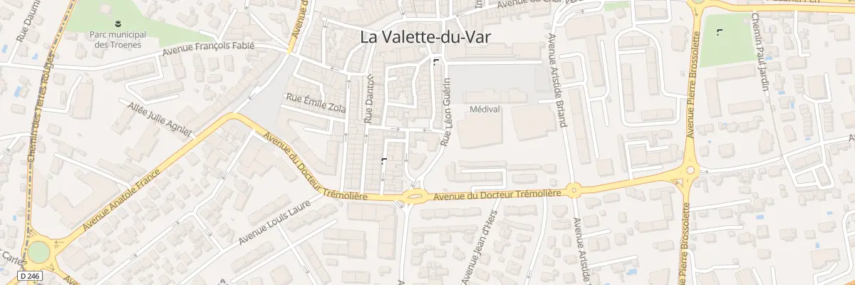 Plan du 63 Rue Jean-baptiste Romain à La Valette-du-Var