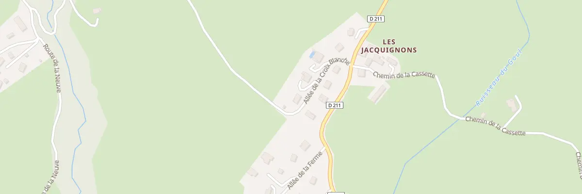 Plan du 128 All de la Croix Blanche à Montcel