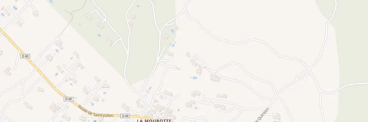 Plan du 5614 La Mourotte à La Verdière