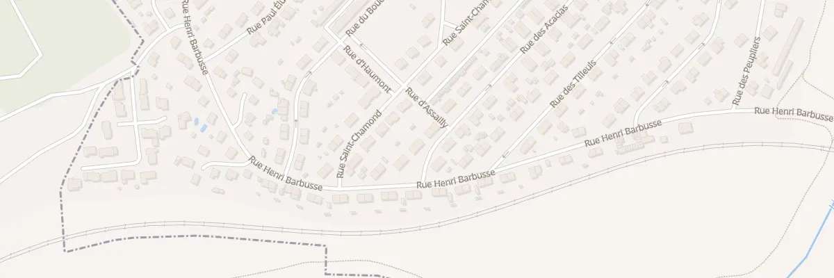 Plan du 41 Rue des Acacias à Homécourt