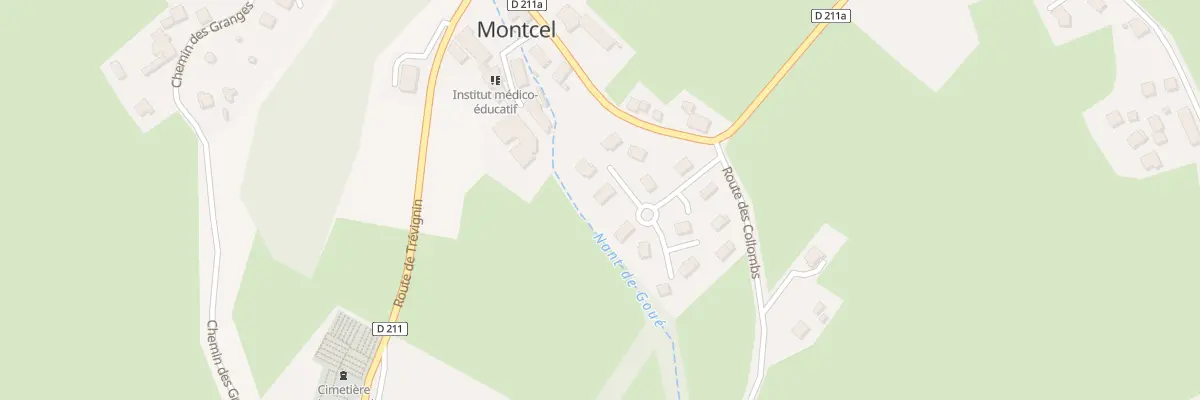 Plan du 105 All du Parc Lavy à Montcel