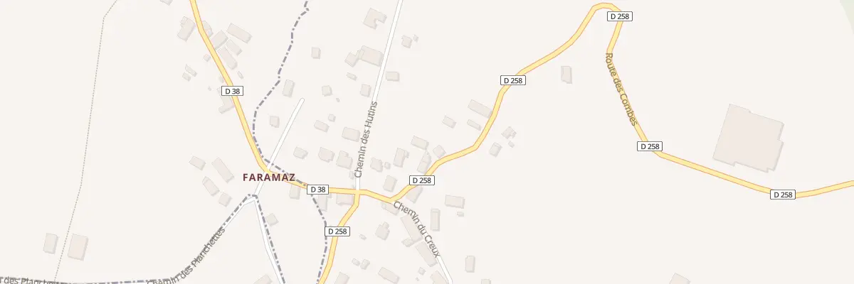 Plan du 1082 Rte des Combes à Marcellaz-Albanais
