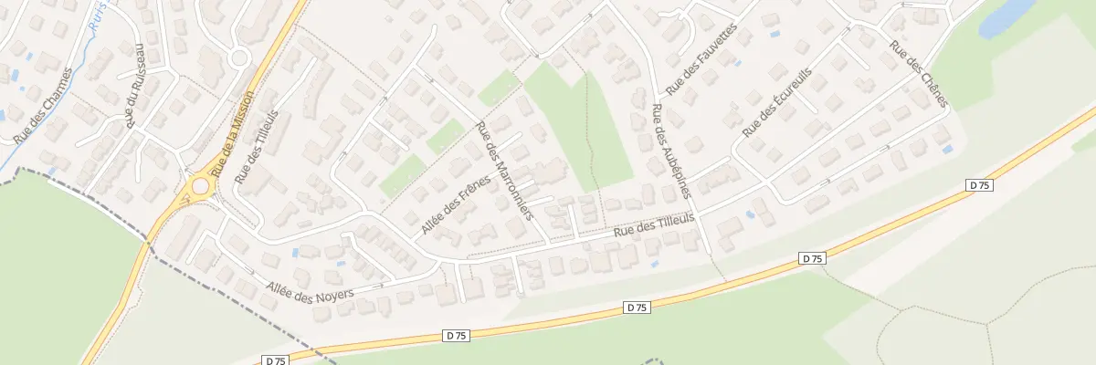 Plan du 1 Rue des Marronniers à École-Valentin
