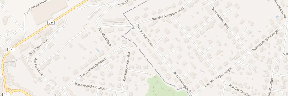 Plan du 27 Rue des Bouvreuils à Homécourt