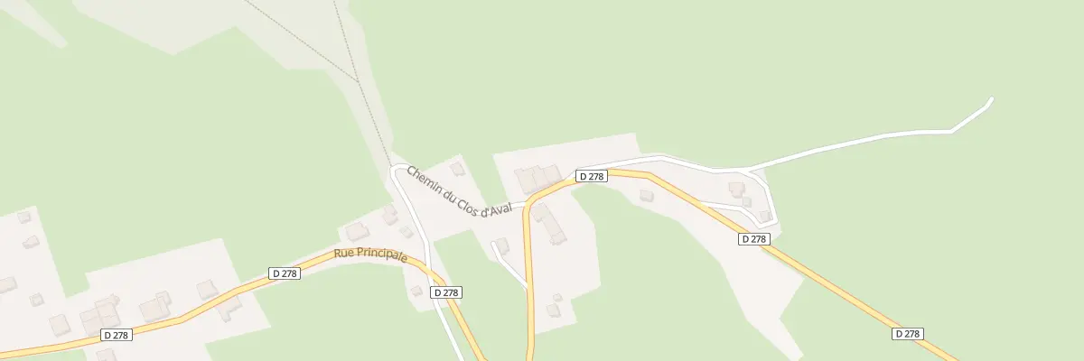 Plan du 399 Cote Pouret à Entre-deux-Monts