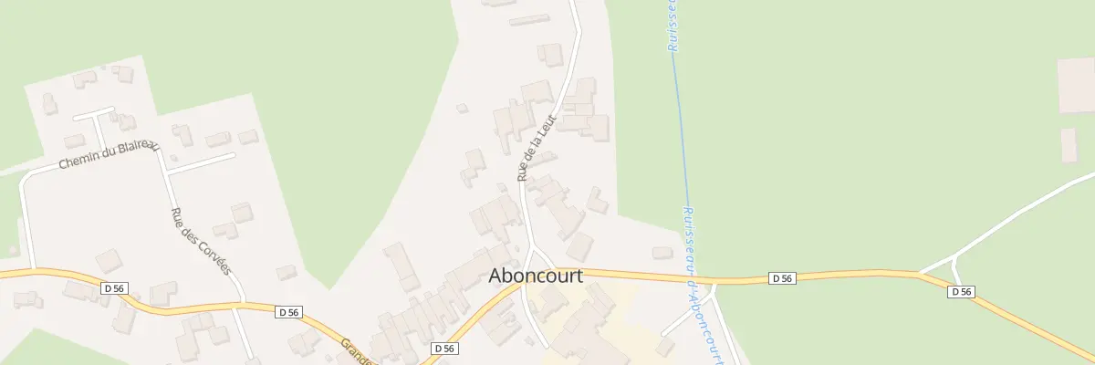 Plan du 8 Rue de la Leu à Aboncourt-Gesincourt