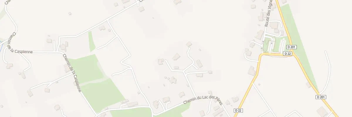 Plan du 136 Che du Lac des Pères à Myans