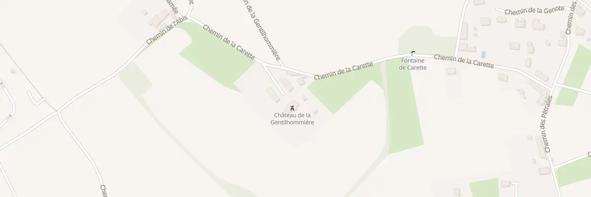 Plan du 501 Che de la Carette à Saint-Jeoire-Prieuré