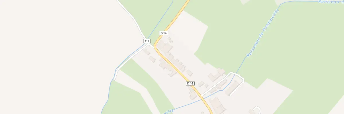 Plan du 226 Rue d’Oèlleville à Totainville