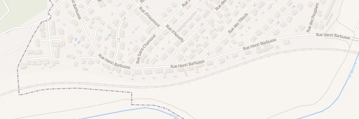Plan du 52 Rue des Acacias à Homécourt