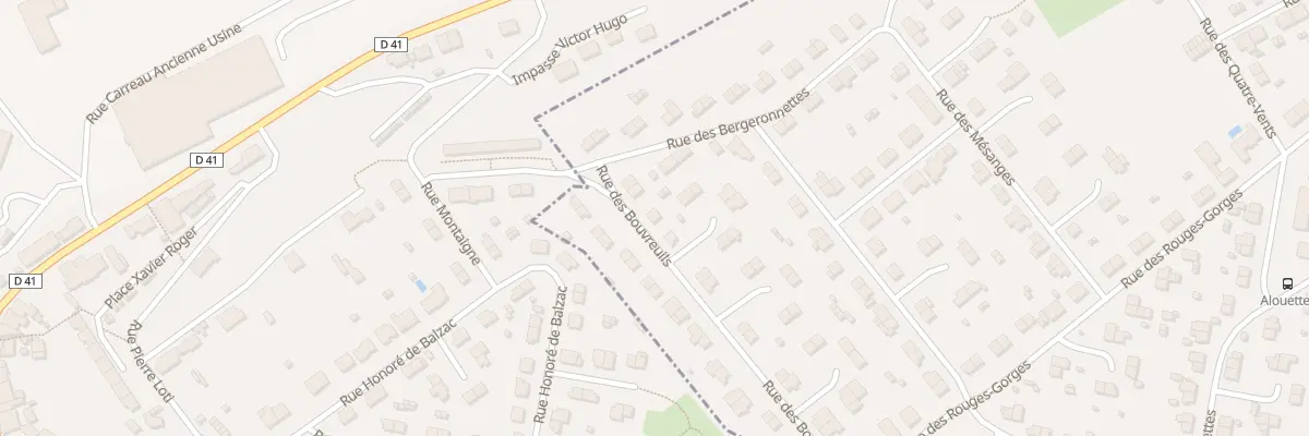 Plan du 56 Rue des Bouvreuils à Homécourt