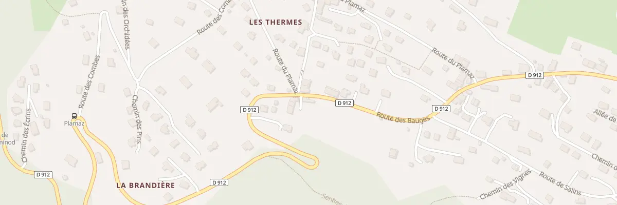 Plan du 1480 Rte des Bauges à Saint-Jean-d’Arvey