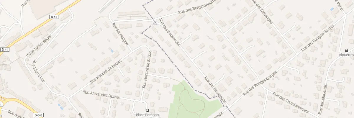 Plan du 21 Rue des Bouvreuils à Homécourt