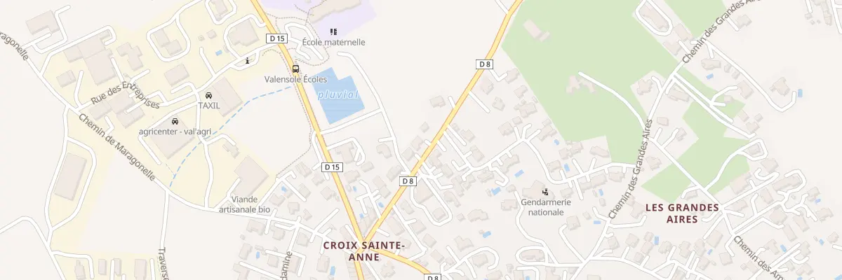 Plan du 151 Rte de Digne à Valensole