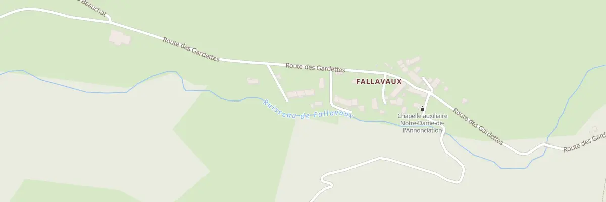 Plan du 83 Imp des Charrues à La Salette-Fallavaux
